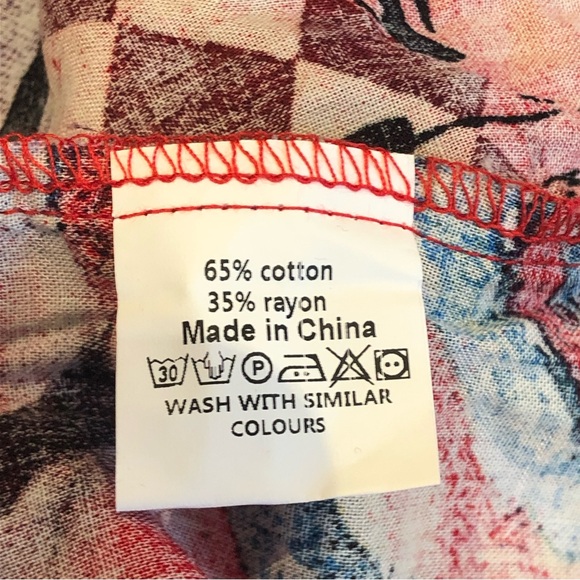 NWT Zanzea collection Bohemian Dress Printed Long Maxi Summer Sundress size XXXL - Picture 7 of 12